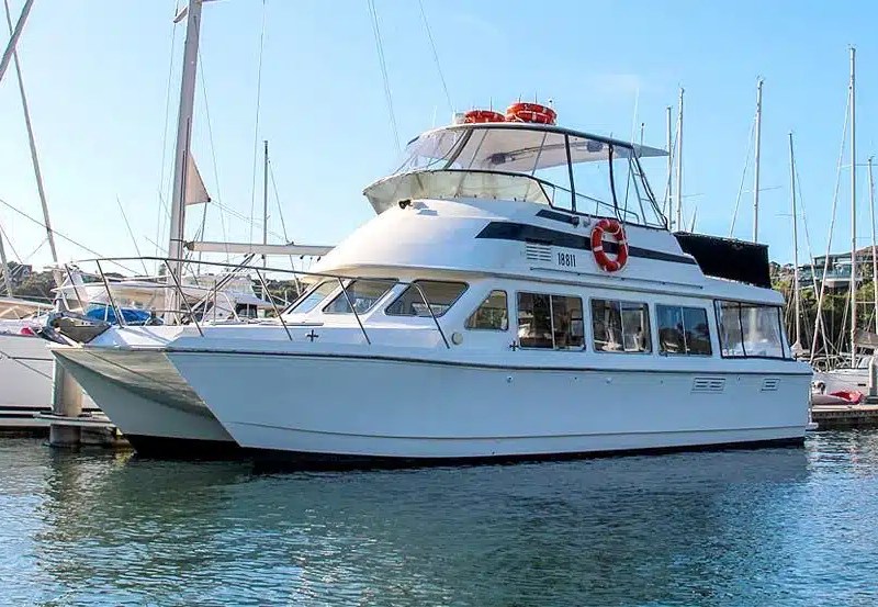 Ali B party boat Sydney Harbour