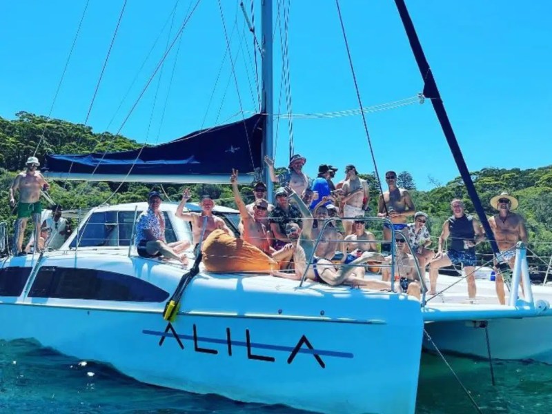 Alila party boat Sydney Harbour