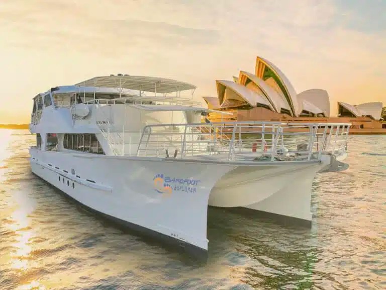 Barefoot Spirit party boat Sydney Harbour