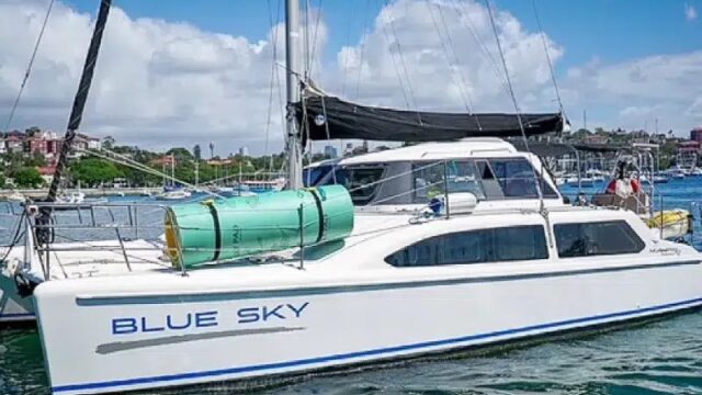 Blue Sky party boat Sydney Harbour
