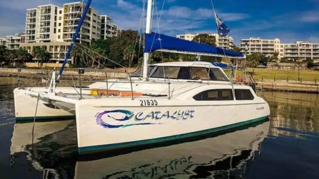 Catalyst party boat Sydney Harbour