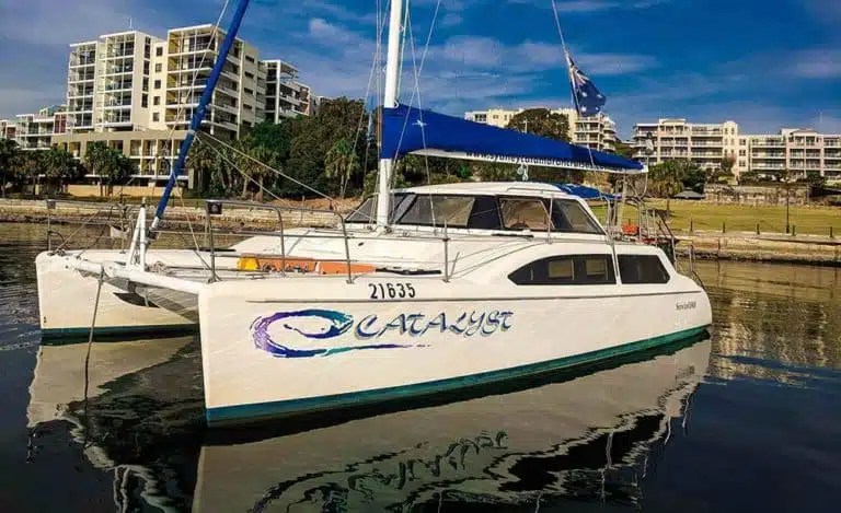Catalyst party boat Sydney Harbour