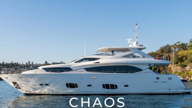 Chaos party boat Sydney Harbour