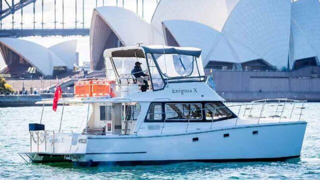 Enigma X party boat