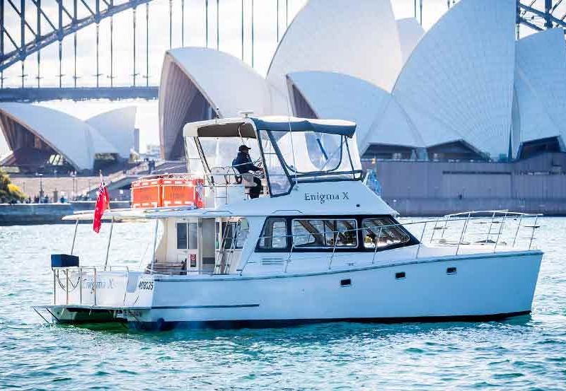 Enigma X party boat