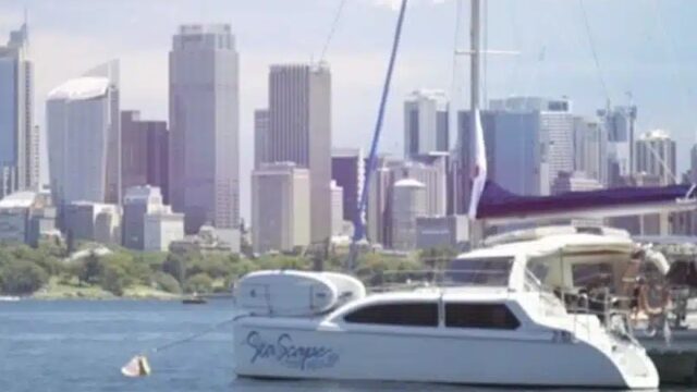 Seascape party boat